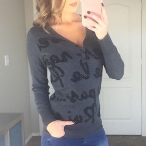 loft chenille cardigan